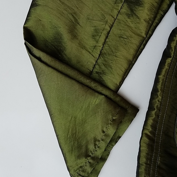 Chicos silk like jacket 0 long sleeves emerald - Picture 7 of 8